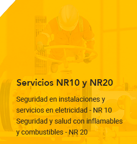 Serviços NR 10 e NR20